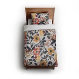 Caroline Blue & Red in Twin (68" x 88") Size