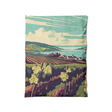 Finger Lakes Vineyard in Twin (68" x 88") Size