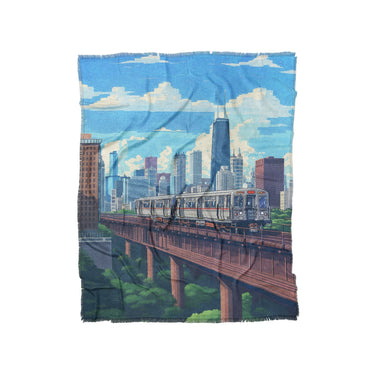 Chicago Metro in Twin (68" x 88") Size