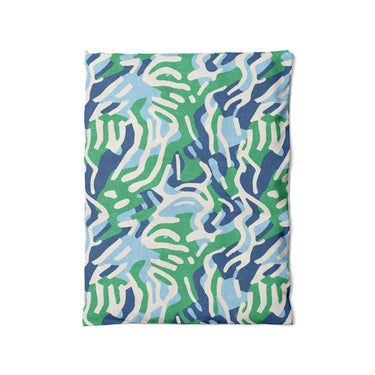 Leonardo Blue Green in Twin (68" x 88") Size