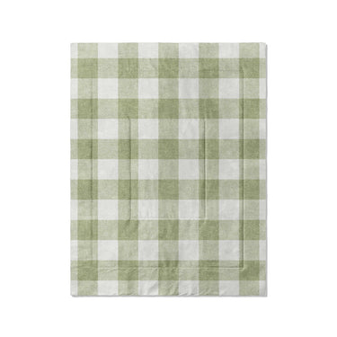 Buffalo Plaid Light Sage in Twin (68" x 88") Size