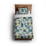 Aeolus Blue Green in Twin (68" x 88") Size