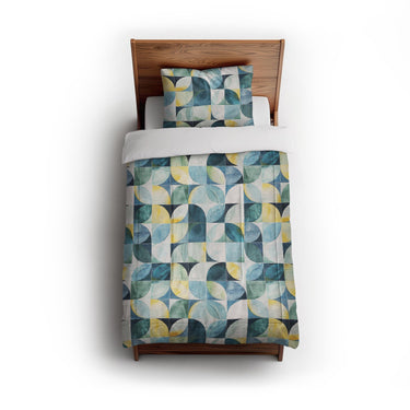 Aeolus Blue Green in Twin (68" x 88") Size