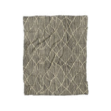 Paxton Black Taupe in Twin (68" x 88") Size
