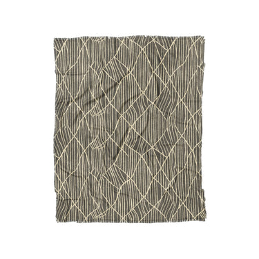 Paxton Black Taupe in Twin (68" x 88") Size
