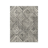 Ludwig Black & Ivory in Twin (68" x 88") Size