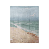 On the Beach by Fidelia Bridges in Twin (68" x 88") Size