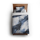 Emil Navy Blue in Twin (68" x 88") Size
