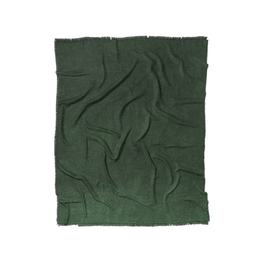 Keanu Watercolor Dark Green Ombre in Twin (68" x 88") Size