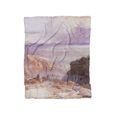 The Great Salt Lake of Utah by Thomas Moran in Twin (68" x 88") Size
