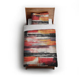 Jörgan Red & Black in Twin (68" x 88") Size