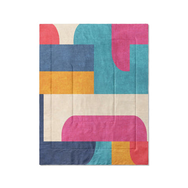 Bruno Multicolor in Twin (68" x 88") Size