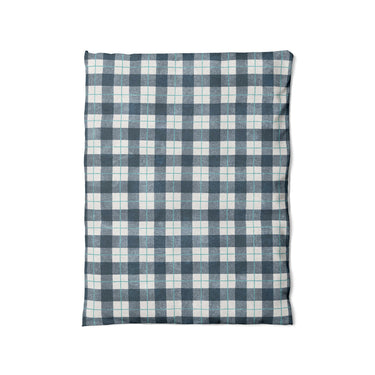 Wallace Plaid Blue & Teal in Twin (68" x 88") Size