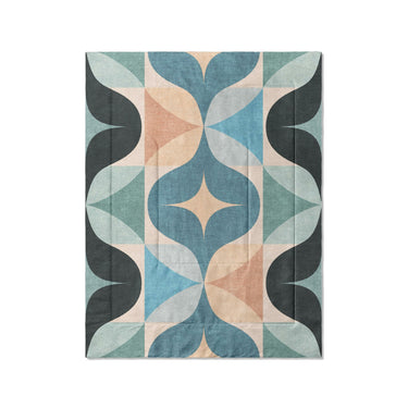 Maxine Seafoam & Peach in Twin (68" x 88") Size