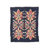Jasmina Navy Multicolor in Twin (68" x 88") Size