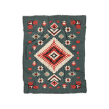 Solano Sage & Terracotta in Twin (68" x 88") Size