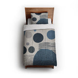 Charl Blue in Twin (68" x 88") Size