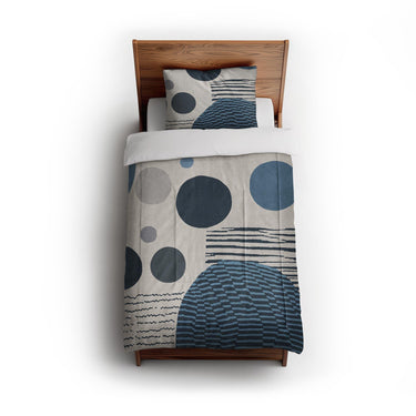 Charl Blue in Twin (68" x 88") Size