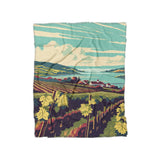 Finger Lakes Vineyard in Twin (68" x 88") Size