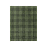 Buffalo Plaid Dark Olive in Twin (68" x 88") Size