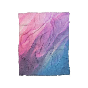 Cirrus Blue & Magenta in Twin (68" x 88") Size
