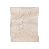 Sinuous Ivory Monochrome in Twin (68" x 88") Size