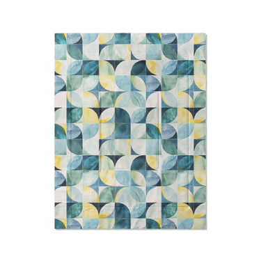 Aeolus Blue Green in Twin (68" x 88") Size