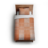Spectra Orange in Twin (68" x 88") Size