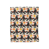 Tribal Birds Ivory in Twin (68" x 88") Size