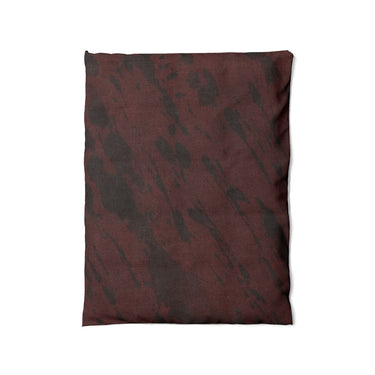 Hurley Splatter Dye Burgandy in Twin (68" x 88") Size