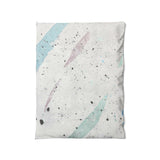 Stephanie Cool Splatter in Twin (68" x 88") Size