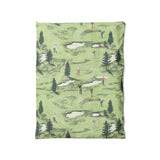 Out on the Links in Twin (68" x 88") Size