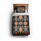 Topanga Black & Yellow in Twin (68" x 88") Size