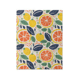 Pamplemousse and Bay Leaf in Twin (68" x 88") Size