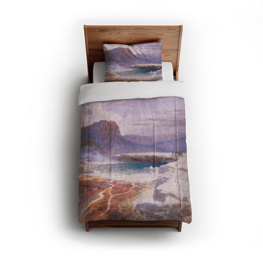 Yellowstone Great Blue Springs in Twin (68" x 88") Size