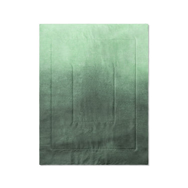 Kieran Watercolor Green Ombre in Twin (68" x 88") Size