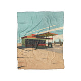 Desert Fill Station in Twin (68" x 88") Size