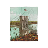 Brooklyn Bridge in Twin (68" x 88") Size