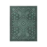 Durand Deep Turquoise in Twin (68" x 88") Size