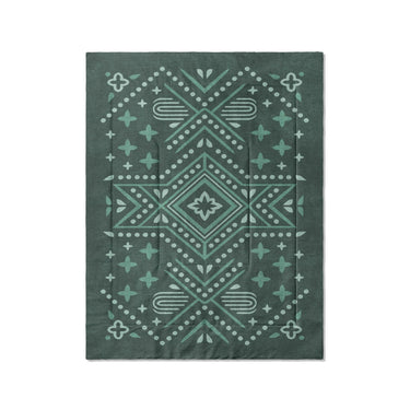 Durand Deep Turquoise in Twin (68" x 88") Size