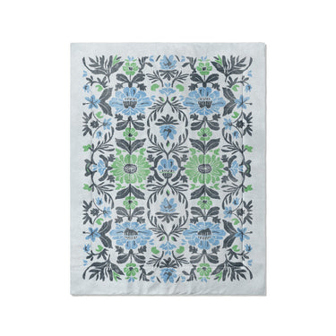 Corriana Blue & Green in Twin (68" x 88") Size