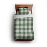Buffalo Plaid Kelly Green in Twin (68" x 88") Size