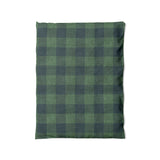 Buffalo Plaid Green Navy in Twin (68" x 88") Size