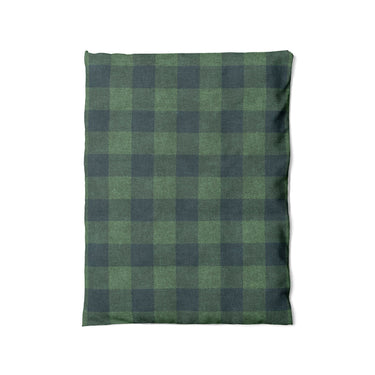 Buffalo Plaid Green Navy in Twin (68" x 88") Size