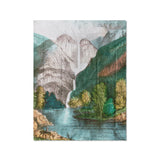 Yosemite Falls in Twin (68" x 88") Size
