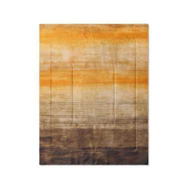 Ruidoso Brown & Orange in Twin (68" x 88") Size