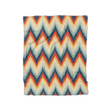 Firekaat Blue & Orange in Twin (68" x 88") Size