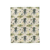 Space Aliens in Twin (68" x 88") Size