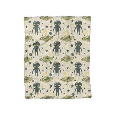 Space Aliens in Twin (68" x 88") Size