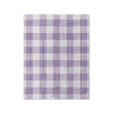 Buffalo Plaid Lilac in Twin (68" x 88") Size